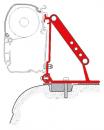 Adapter Fiamma Markise F45i/45iL VW T5 mit Flachdach