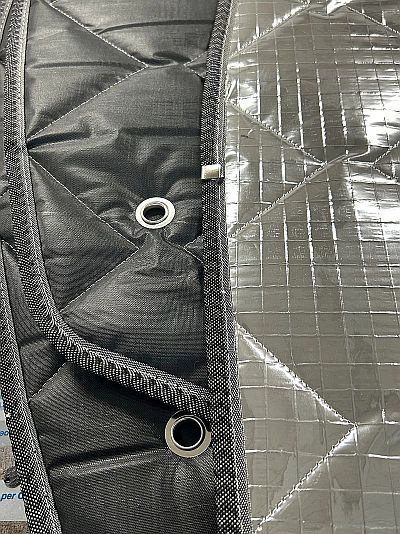 Thermomatte schwarz innen