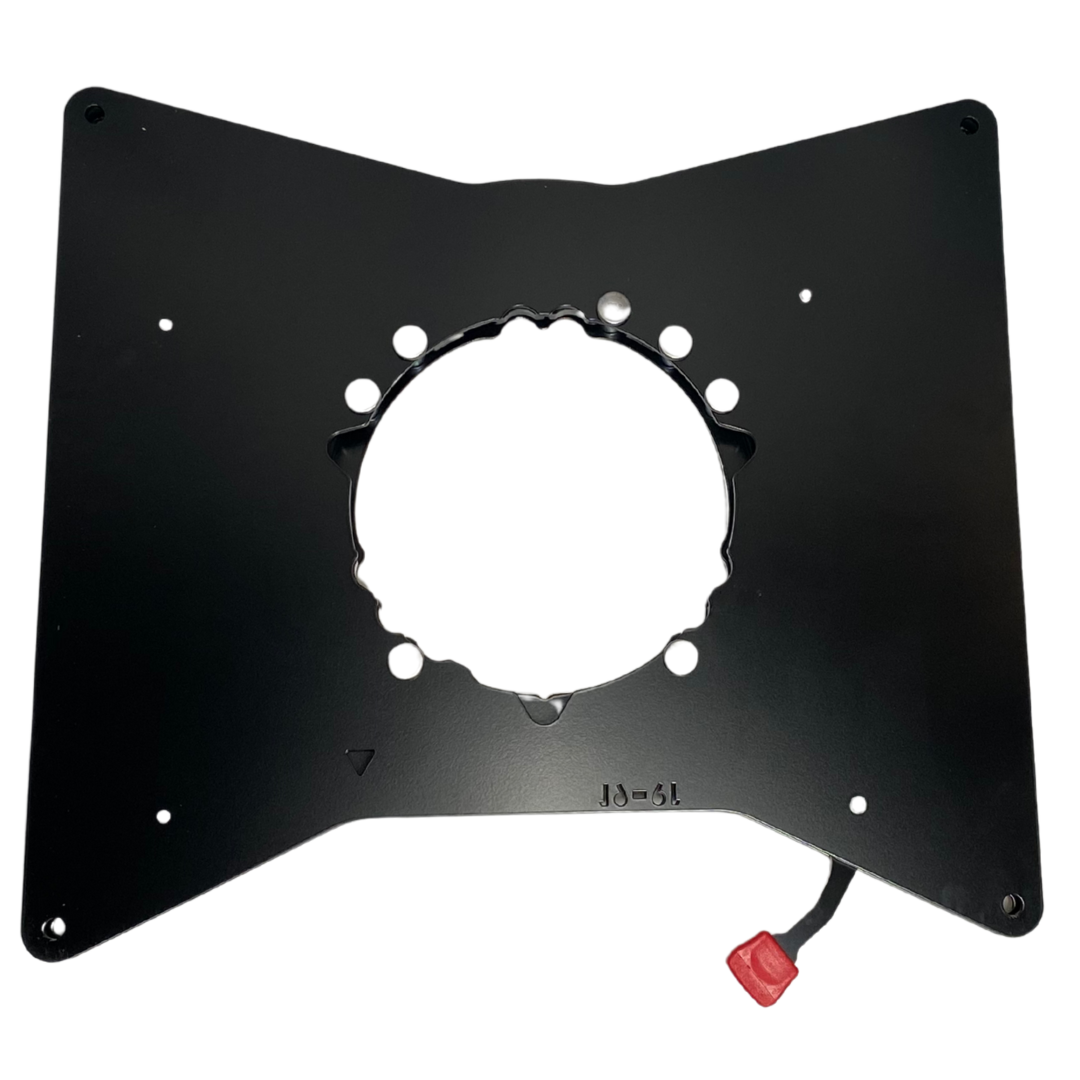 Drehkonsole von oben fotografiert