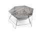 Preview: Grill- und Feuerschale "Hexagon" - 40 x 45 cm