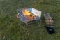 Preview: Grill- und Feuerschale "Hexagon" - 40 x 45 cm