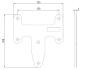 Preview: Handbremsadapter für Ford Custom und Tourneo ab 2012 - 09/2023