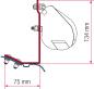 Preview: Komplettset Markise Fiamma F35pro für Mercedes Vito und Marco Polo (W638) mit Adapter #98655-682