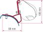 Preview: Komplettset Markise Fiamma F35pro für Renault Trafic, Opel Vivaro, Nisan Primastar #98655-893