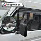 Preview: Moskitonetz, Insektenschutzgitter T3, Fahrerhaus 2tlg., Magnetbefestigung