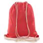 Preview: Volkswagen Bulli VW Bus T1 Roter Kordelzugbeutel Gymbag Rucksack