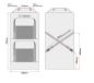 Preview: Organizer Tasche seatBOXX für Einzelsitz