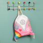 Preview: Volkswagen Bulli VW Bus T1 Summer Love Kordelzugbeutel Gymbag Rucksack