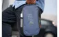 Preview: Washbag Kulturbeutel small blue in der Hand