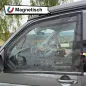Preview: montiertes Moskitonetz T5, T6, T6.1 Fahrerhaus 2tlg., Magnetbefestigung