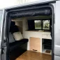 Preview: VEMOCA Premium Fliegennetz VW T5, T6 & T6.1 – Schiebetür (Moskitonetz/Insektenschutzgitter) Beifahrer