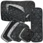 Preview: Set: Thermomatten Komplettset 12-teilig schwarz Nissan NV 200 (2009-2021) kurzer Radstand