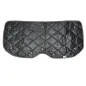 Preview: Thermomatten schwarz Ford Custom, Nugget und Tourneo ab 2012 - 09/2023 Heckklappe mit Scheibenwischer