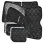 Preview: Set: Thermomatten Komplettset 10-teilig schwarz VW Caddy Maxi 2004 - 2020 Heckklappe