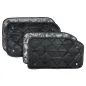 Preview: Thermomatten VW Caddy 5 schwarz ab 11/2020 / Ford Tourneo Connect ab 5/2022 Wohnraum langer Radstand