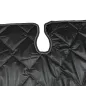 Preview: Set: Thermomatten Komplettset 8-teilig schwarz für Ford Custom 2012 - 09/2023 kurzer Radstand für Heckklappe STANDARD