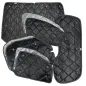 Preview: Thermomattenset schwarz