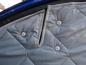 Preview: Thermomatten Dark Edition Premium Ford Custom / auch Tourneo und Nugget ab 2012 - 09/2023 Komplettset - zum Konfigurieren