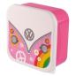 Preview: Summer Volkswagen VW T1 Bulli Lunchboxen Brotdosen 3er Set M/L/XL