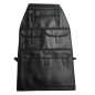 Preview: Organizer Rücksitztasche Kunstleder komplett schwarz