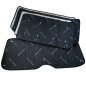 Preview: Thermomatten Wohnraum + Heck VW Transporter T5 / T6 langer Radstand schwarz