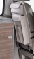 Preview: VanEquip Rückenlehntasche "Premium" für California Ocean, Coat, T5/T6/T6.1 Ausbau, Marco Polo mit großen Volumentaschen, hellgrau