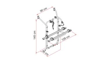 Fiamma Fahrradträger Carry Bike VW T5 #02096-17-