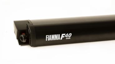 Markise Fiamma F40Van Länge 270 , Gehäuse schwarz, Tuch Royal Grey 07503H01R