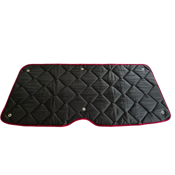Thermomatten Dark Edition Premium VW T5 / T6 / T6.1 mit Originalverkleidung und Sonnenschutzrollos