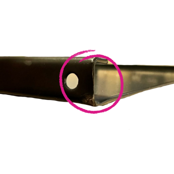 Detailansicht Schaden Tischerweiterung Set für VW T5/T6/T6.1 California