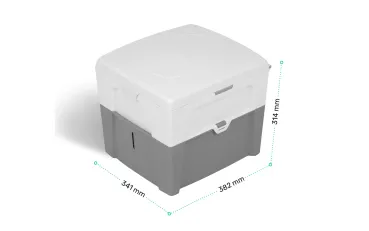Trobolo Trenntoilette WandaGo mit Höhenverstellung
