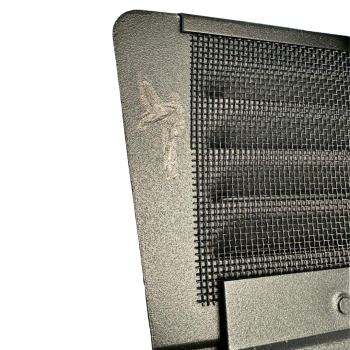 Preview: Detailansicht von der Nachlackierung am Lüftungsgitter