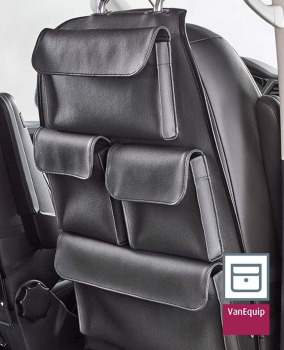 VanEquip Rücksitztasche / Rückenlehnentasche "Premium", schwarz