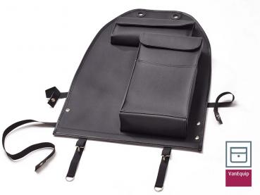 VanEquip Rückenlehntasche "Premium" für California Ocean, Coat, T5/T6/T6.1 Ausbau, Marco Polo mit großen Volumentaschen, schwarz