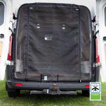 VanQuito Insektenschutzgitter Moskitonetz Heck auch Doppeltür Ford Custom (2014 - 09/2023) - Standard