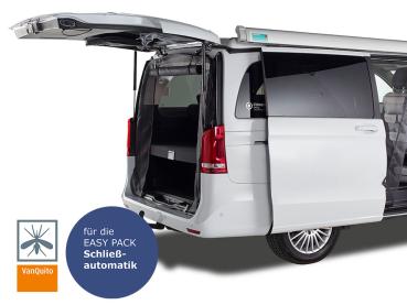 VanQuito Insektenschutzgitter Moskitonetz MB Viano / Vito / Marco Polo  Heck (ab Modell 2014) - EASY Pack Heckklappe