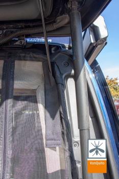 VanQuito Insektenschutzgitter Moskitonetz MB Viano / Vito / Marco Polo  Heck (ab Modell 2014) - EASY Pack Heckklappe - fine mesh