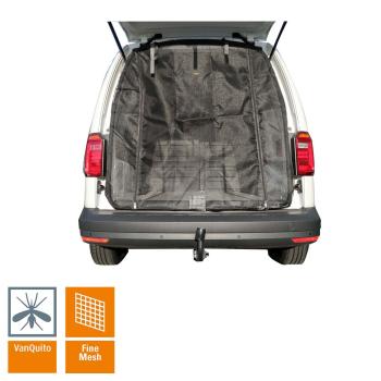 VanQuito VW Caddy und Caddy Maxi Insektenschutzgitter Heckklappe 2003 - 02/2020 - fine mesh