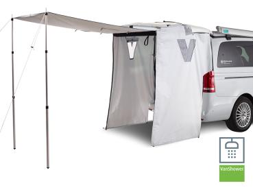 Heckzelt VanShower "Worker" für Mercedes Benz V-Klasse / Vito ab 2014