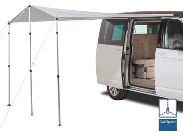 Sonnensegel Vanspace "Universal" - drei Keder - 250 (B) x 240 cm (T)