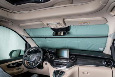 VanSpace Außenisolierung Fahrerhaus 3-teilig Mercedes Benz Marco Polo ab 2014 Magnetbefestigung