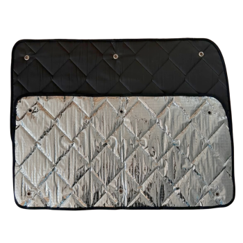 Preview: Thermomattenset Dark Edition PREMIUM Caddy Maxi Kofferraumbereich langer Radstand 2003 - 02/2020