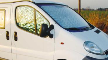 Thermomatten Komplettset 9-tlg. Renault Trafic III ab BJ 2015 kurzer Radstand mit Doppeltür