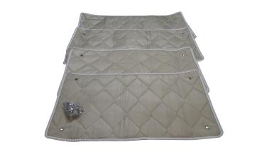 Thermomattenset T5 / T6 / T6.1 langer Radstand Wohnraum mit Originalverkleidung STANDARD