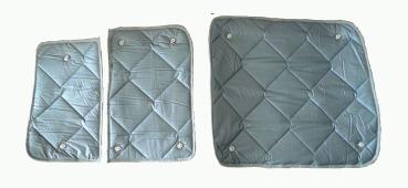 Thermomattenset PREMIUM Caddy Schiebetüren - Schiebefenster links (Fahrerseite) 2003 - 02/2020