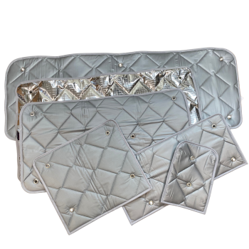 Thermomattenset Wohnraum Ford Nugget  6tlg. 2000 - 2013 ohne Schiebefenster Mitte Fahrerseite Premium