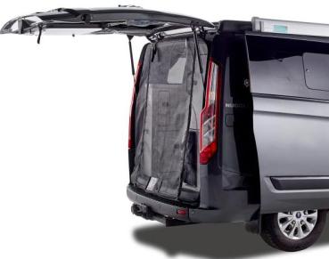 VanQuito Moskitonetz für Ford Custom V710 ab BJ 2023 / VW neuer Transporter Heckklappe