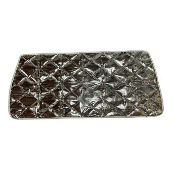 Preview: Thermomatten Heckklappe mit grauer Innenseite und silberner Außenseite