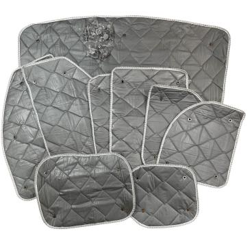 Thermomatten Komplettset 9-teilig Renault Kangoo 2008-2021 mit Heckflügeltüren