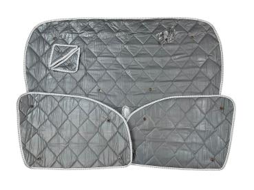 Set: Thermomatten Komplettset 9-teilig Mercedes Vito / Viano 2004 - 2015 kurzer Radstand für Heckflügeltüren